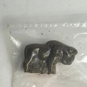 Wade Whimsies Red Rose Tea American Heritage Series Bison Buffalo Sealed